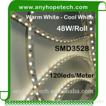 High lumen output 48W 600LEDs flexible digital led strip